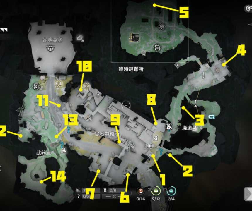 エンドフィールド攻略：マップ完全ガイド【四号谷地・武陵全域網羅】